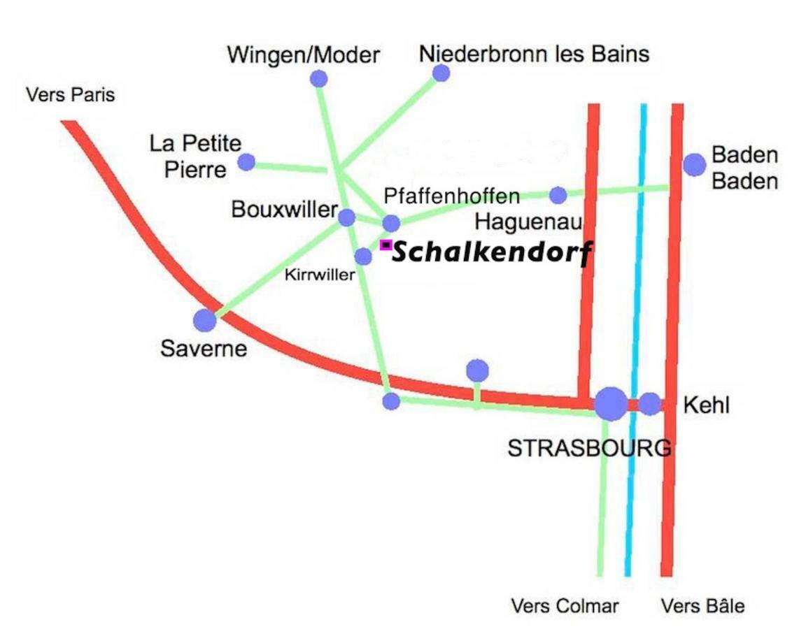 Le Gite Des Ecureuils Schalkendorf Exterior photo
